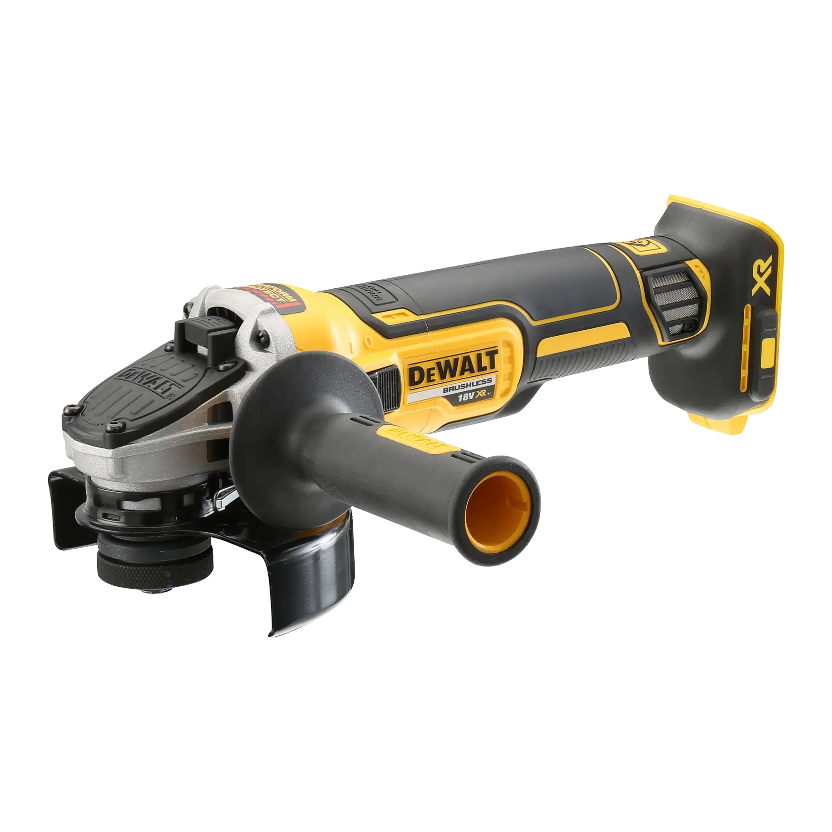 DEWALT cordless grinder, SKUs DCG405N-B1, DCG405N-XJ, DCG405N. Product category: Photography.